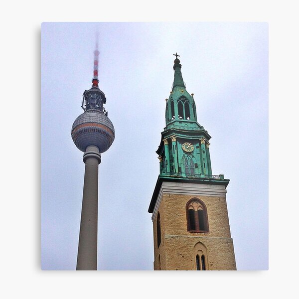 Towers, Berlin, Germany Metal Print