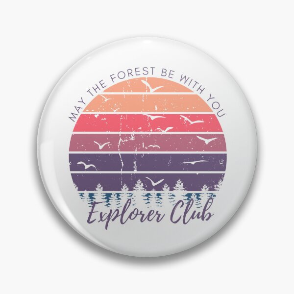 Item preview, Explorer Club May the Forest Be With You designed and sold by GreenStardust.