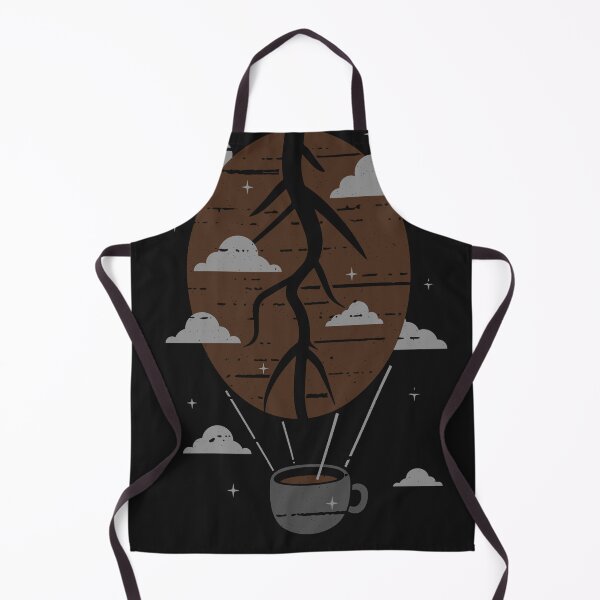 Item preview, Coffee hot air balloon in the sky designed and sold by ChrisFeil.