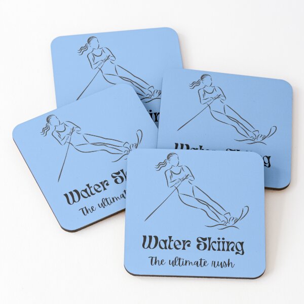 Item preview, Water Skiing the ultimate rush women designed and sold by Linda La Guardia.
