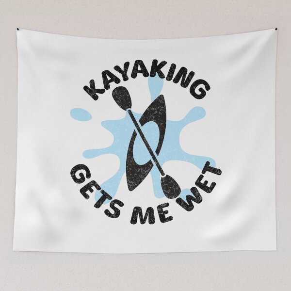 Item preview, Kayaking Gets Me Wet designed and sold by Rich Summers Art.