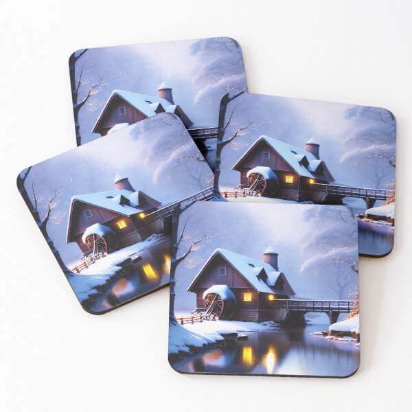 Item preview, Frozen Mill Early Morning Sun designed and sold by David Dehner.