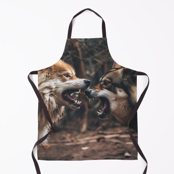 Item preview, The dog and the wolf weigh the strength designed and sold by ViktorSilni.