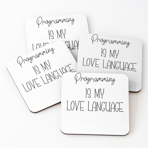 Item preview, Programming Is My Love Language designed and sold by Grillborn.