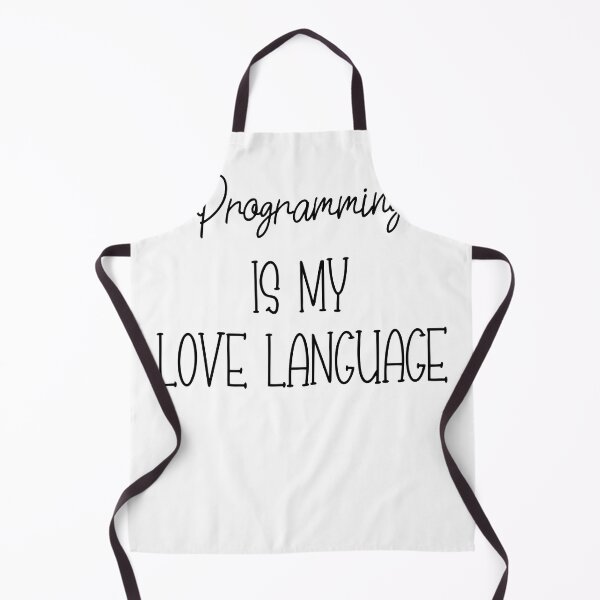 Artikelvorschau, Programmieren ist meine Liebessprache entworfen und verkauft von Grillborn.