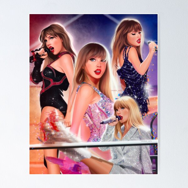 Eras tour poster- taylor swift - A3 Poster - Frankly Wearing