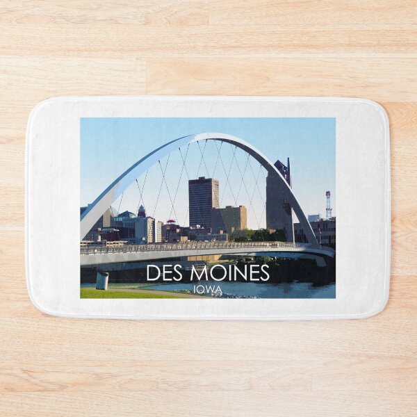 Item preview, Des Moines, Iowa, USA, Print designed and sold by summattodraw.