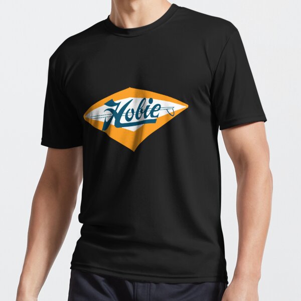 Aperçu de l'œuvre Logo d'art de surf rétro vintage des années 60 Hobie créée et vendue par Kludoman.
