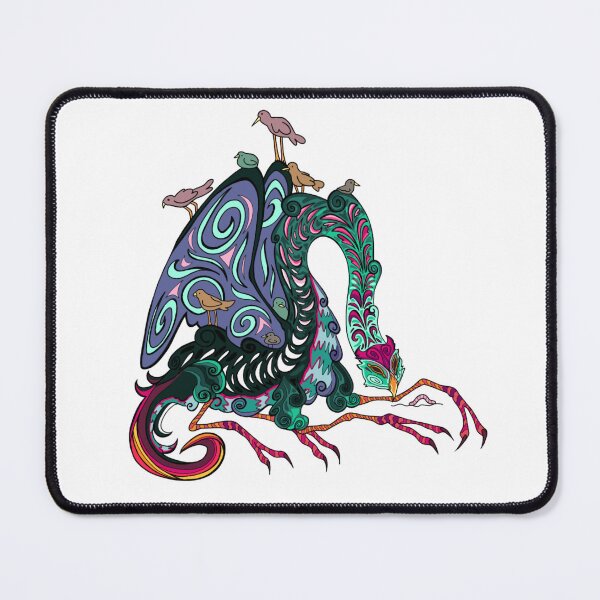 Item preview, mythical owl beast - original by trenchcoat frog designed and sold by Trenchcoat-Frog.