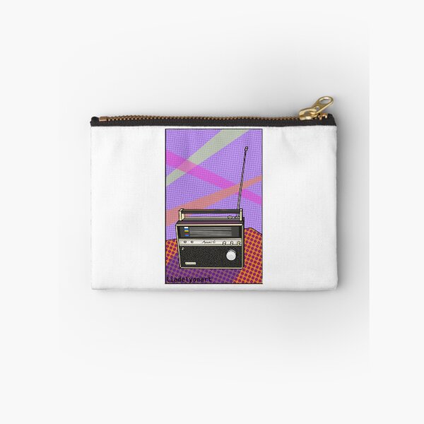 Item preview, Funky Vintage Radio Sticker designed and sold by Liadelyonart.