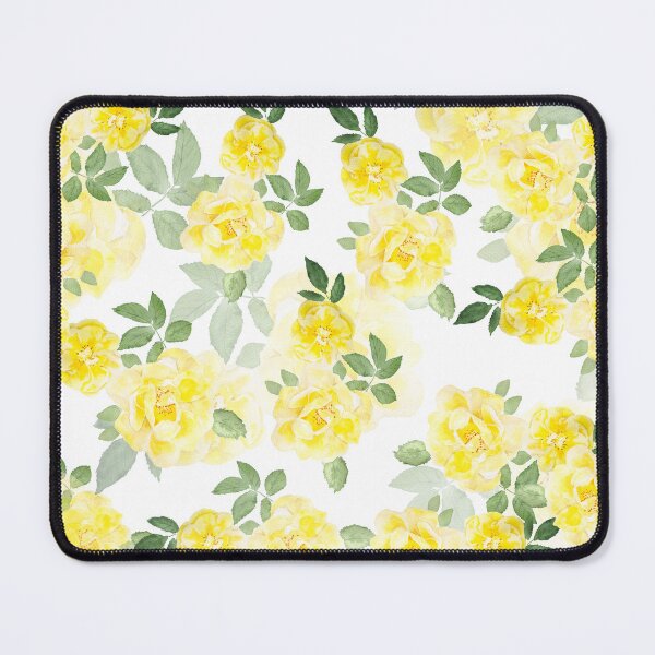 Item preview, yellow rose pattern watercolour  designed and sold by SelenePaintings .