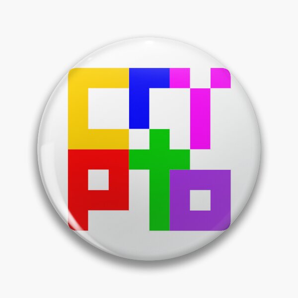 Item preview, Crypto 8bidou 16 Pixel Text Art designed and sold by ColorByBlank.