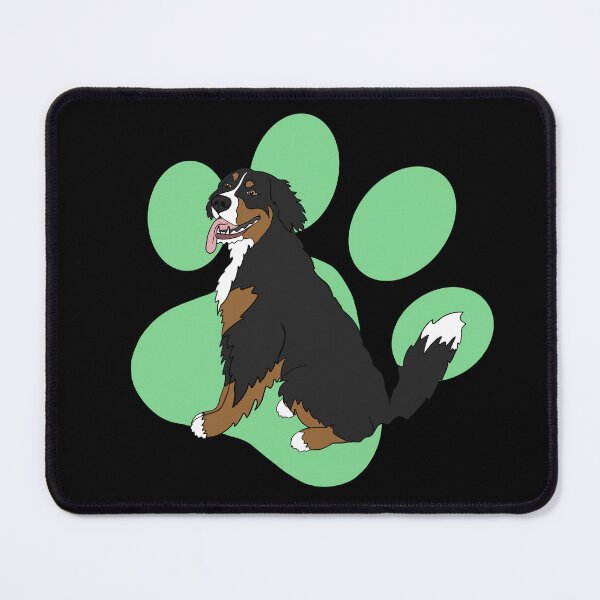 Item preview, Bernese Mountain Dog Paw print designed and sold by KantstandyaC.