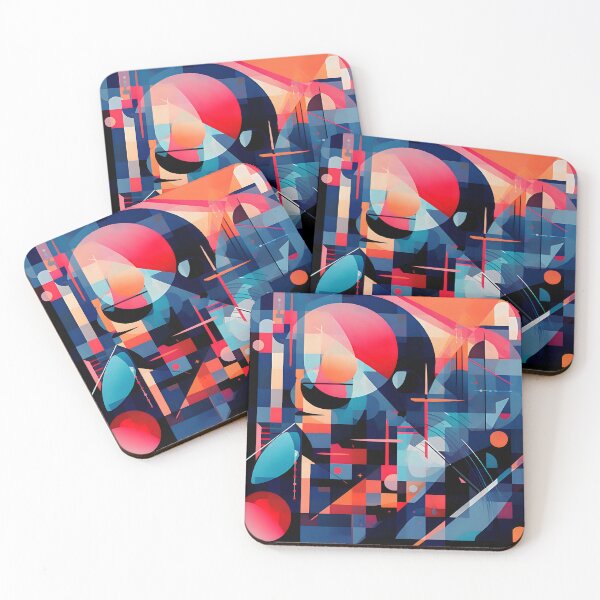 Item preview, Abstract Geometries V: Exploring Creativity and Precision in Contemporary Art designed and sold by InsaneLEDP.