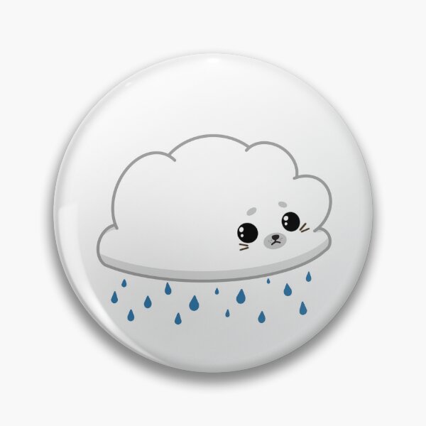 Item preview, Rainy Cloud Seal designed and sold by mellondoodle.