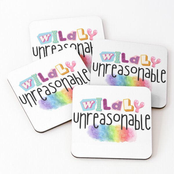 Item preview, wildly unreasonable  designed and sold by TorchAndBrush.