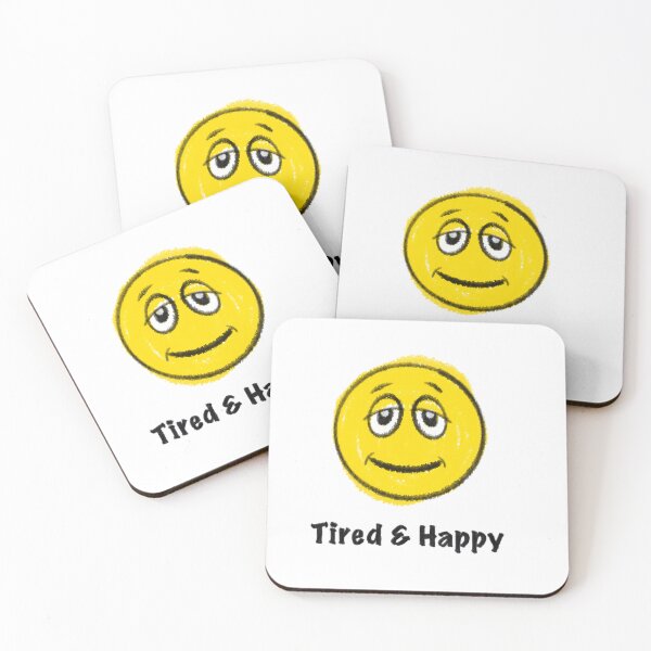 Item preview, Tired & Happy  designed and sold by KevinAndKerri.
