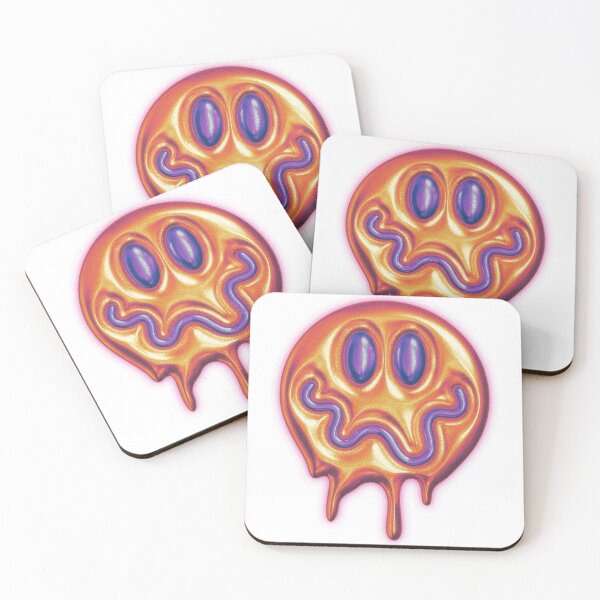 Item preview, Happy face Psychedelic illusion Ai art fungi art simple Music rock lgbt Mens Womens Kids Funny Nature Lovers  designed and sold by Martolina33.