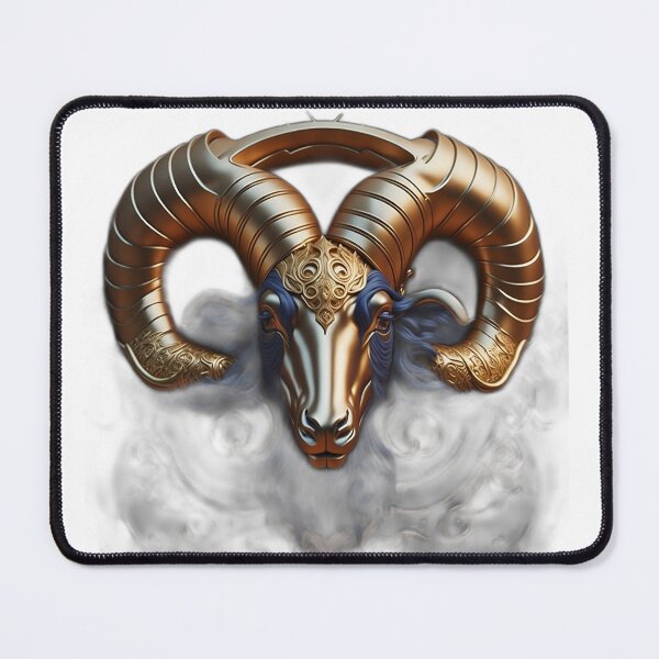 Item preview, Image of the zodiac sign Aries, of striking gold color, designed and sold by Raymon777.
