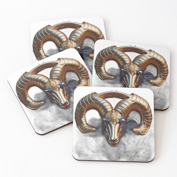 Item preview, Image of the zodiac sign Aries, of striking gold color, designed and sold by Raymon777.
