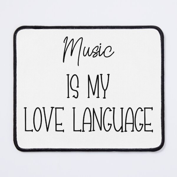 Item preview, Music Is My Love Language designed and sold by Grillborn.