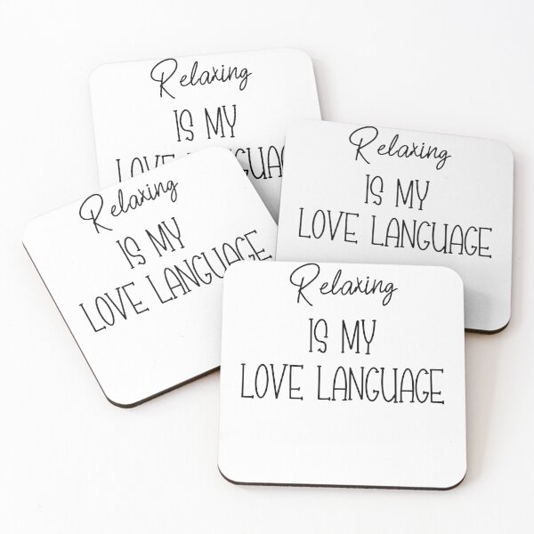 Item preview, Relaxing Is My Love Language designed and sold by Grillborn.