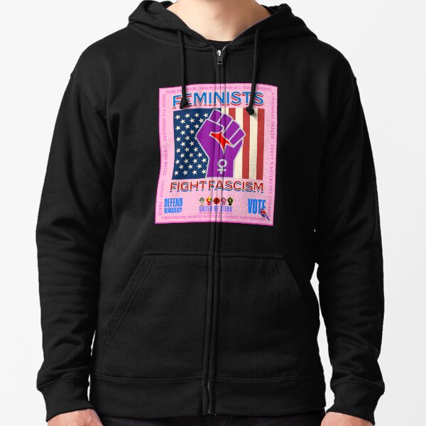 Artikel-Vorschau von PMD00957 Progressive Movement Designs patriotisches Design „Amerikanische Feministinnen kämpfen gegen den Faschismus“ zeigt, dass Sie Demokratie und progressive Ziele für Progressive, Demokraten, Unabhängige, Liberale unterstützen, designt und verkauft von ProgressiveLeft.