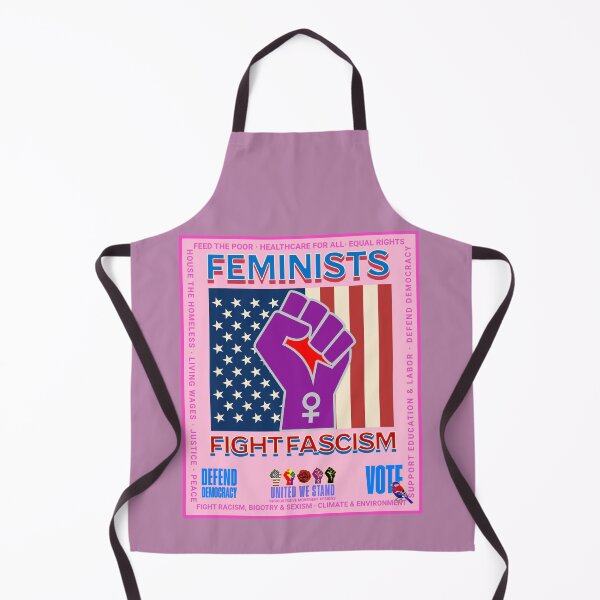Item preview, PMD00957 Progressive Movement Designs patriotic American Feminists Fight Fascism design shows you support democracy and progressive goals for Progressives Democrats Independents Liberals designed and sold by ProgressiveLeft.