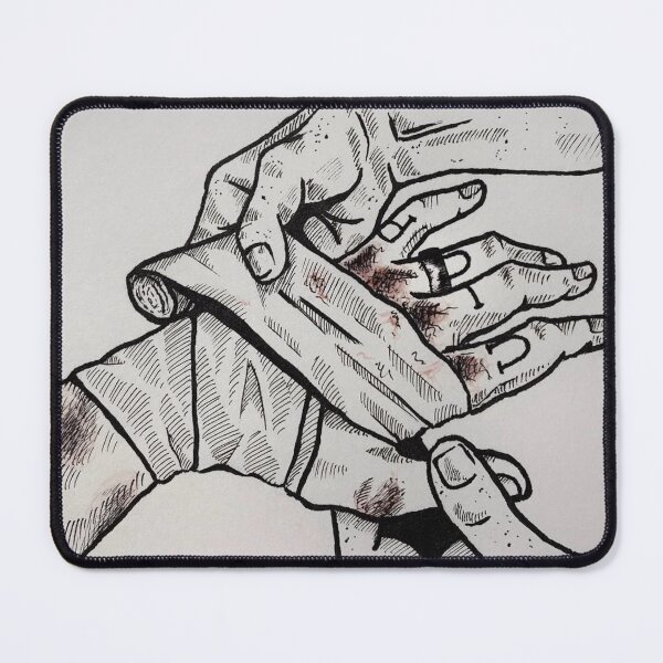Item preview, Caring Hands - white - Gallavich designed and sold by not-okay-guy.