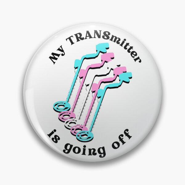 Item preview, Transgender/Trans LGBT Queer Transmitter Gaydar Metal Detector designed and sold by armontheroad.