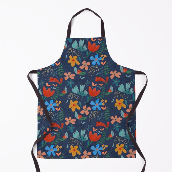 Item preview, Cute Whimsical Flower Pattern designed and sold by Kathy Osborne Studio.