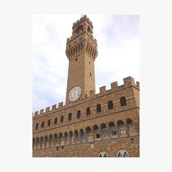 Palazzo Vecchio, Florence, Italy Photographic Print
