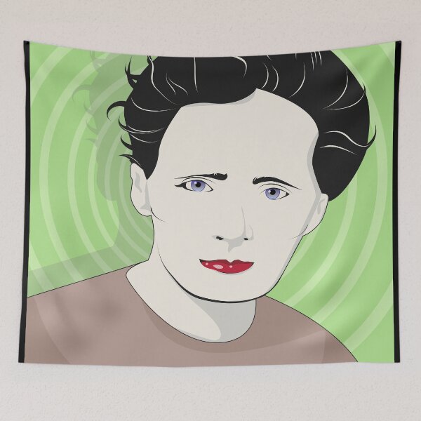Item preview, CURIE - pop art portrait of Marie Curie designed and sold by Pinnacle of Decadence.