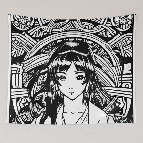 Item preview, Manga in the style of famous art No. 2 designed and sold by CRAFTER-MEDIA.