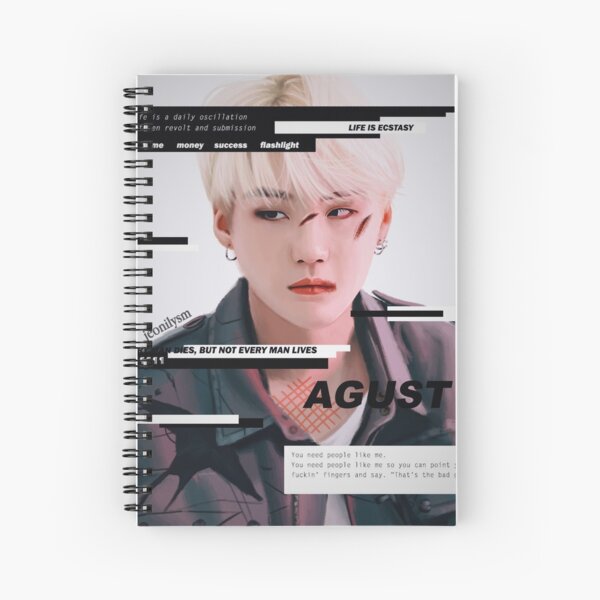Agust D Spiral Notebook