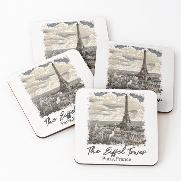 Item preview, The Eiffel Tower Paris, France - Travel Destination 2 designed and sold by Lisa Weber.