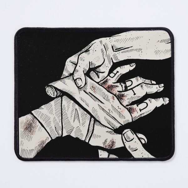 Item preview, Caring Hands - black - Gallavich designed and sold by not-okay-guy.