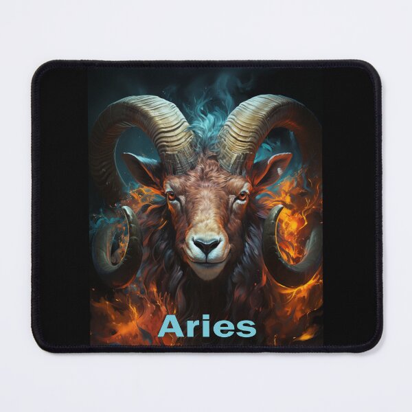 Item preview, Aries Fire - Ram Bursting from Flames designed and sold by JLCableStudio.