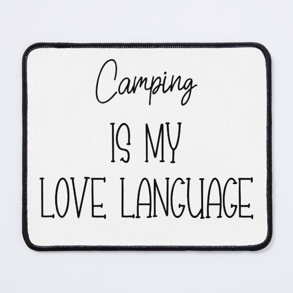 Item preview, Camping Is My Love Language designed and sold by Grillborn.