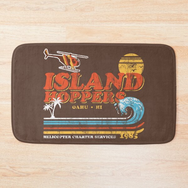 Item preview, Island Hoppers Retro Magnum PI Worn designed and sold by Alema Art.