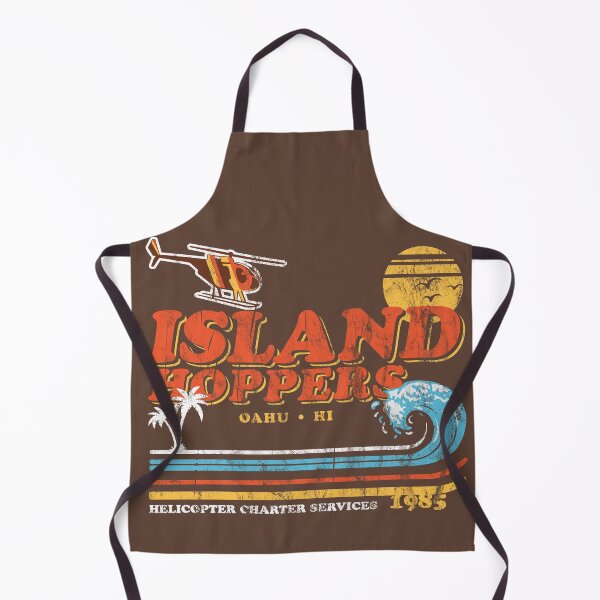 Item preview, Island Hoppers Retro Magnum PI Worn designed and sold by Alema Art.