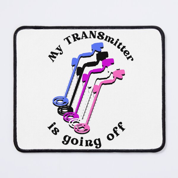 Item preview, Genderfluid Transgender/Trans LGBT Queer Transmitter Gaydar Metal Detector designed and sold by armontheroad.