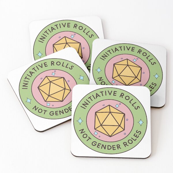 Item preview, Initiative rolls not gender roles designed and sold by Katerhi.