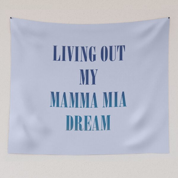 Item preview, Living my Mamma Mia dream designed and sold by atlasbackache.