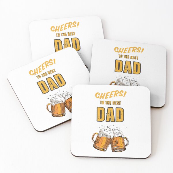 Item preview, Cheers to the best dad designed and sold by Skindex.