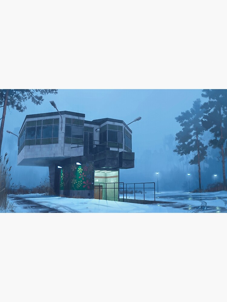 The City Council Dreams Of Flowers by simonstalenhag