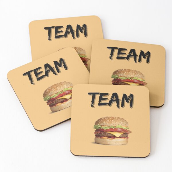 Item preview, Team Burger designed and sold by MadTeaDesign.