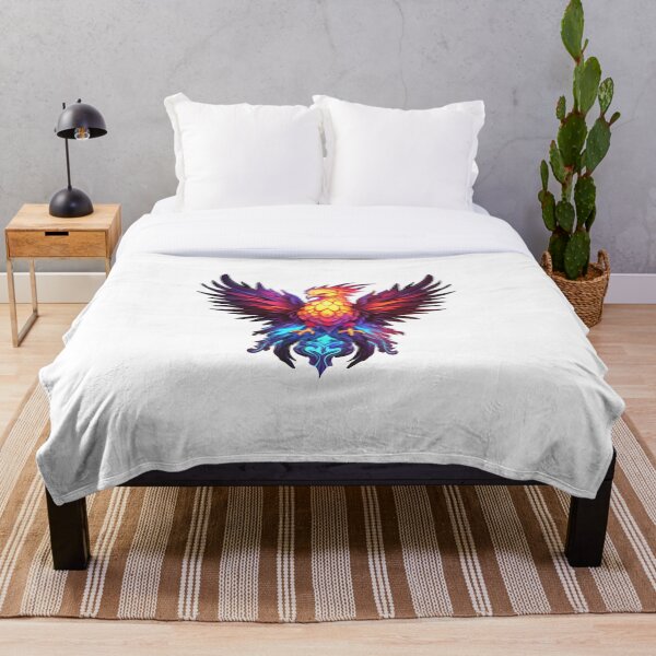 Aperçu de l'œuvre Oiseau phénix brûlant créée et vendue par SilverSpell.