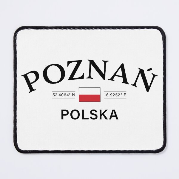 Item preview, Poznan Polska (Poland) Polish Coordinates designed and sold by HakeDesign.