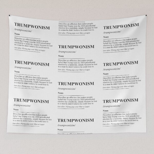 Item preview, Trumpwonism designed and sold by Politics-Corner.